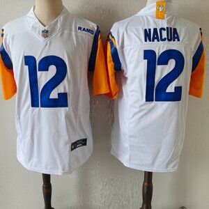 Puka Nacua White Jersey For Men Youth